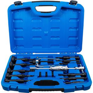 BGS-technic Lagerabzieher 70108, 15-teilig, für Innenlager, mit Gleithammer, 5 - 52 mm