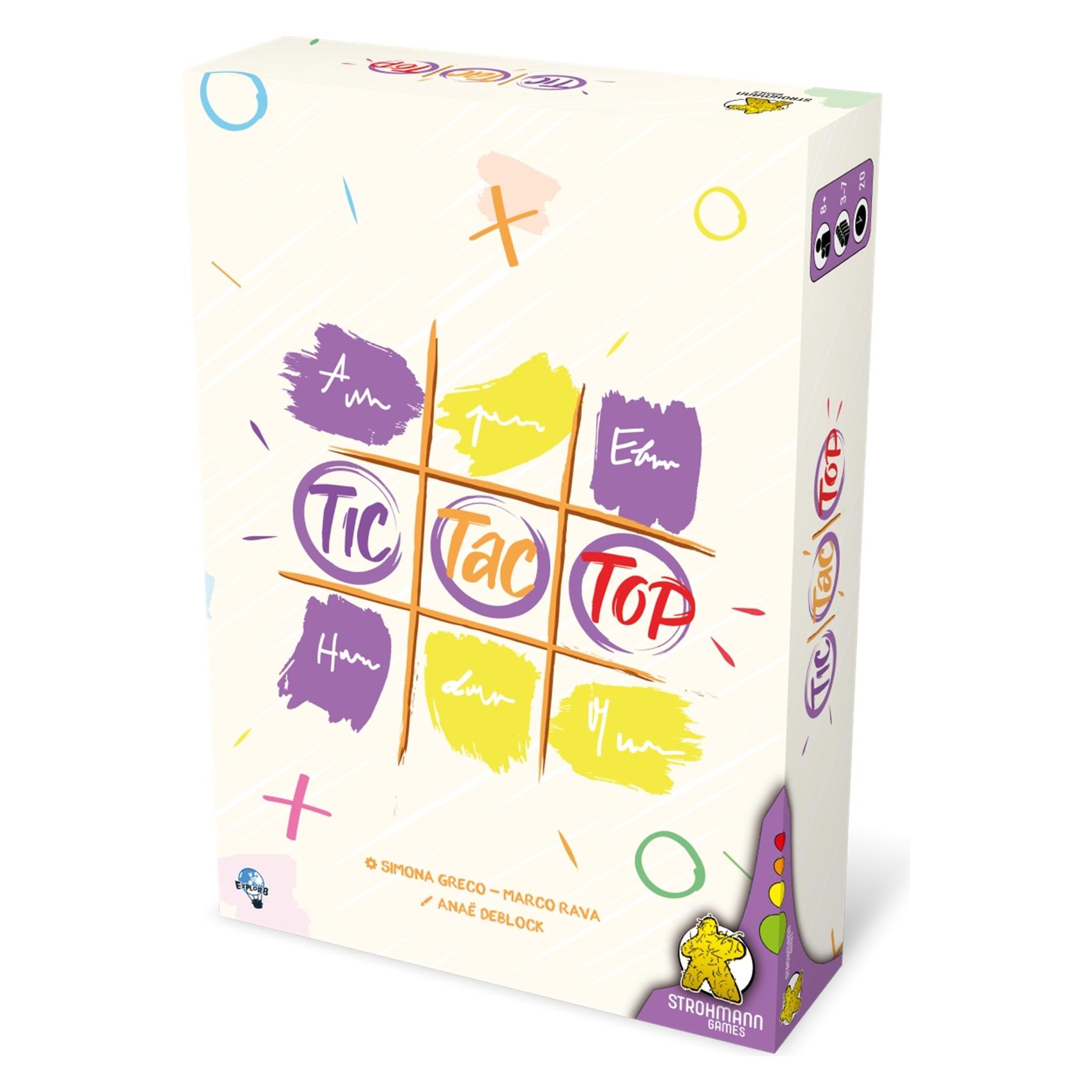 Strohmann Games Tic Tac Top (Deutsch, 3 - 7 Spieler) (STR25013)