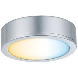 Paulmann CLEVER CONNECT Einzel-Möbelspot DISC, Aufbau + Einbau, 12V DC, 2.1W 2700- 6500K (CCT Switch), dimmbar, chrom matt PAUL-99953