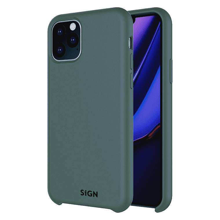 SIGN Liquid Silicone Case for iPhone 12 Mini - Mint (Apple iPhone 12 mini) (SN-SILK12MINT)