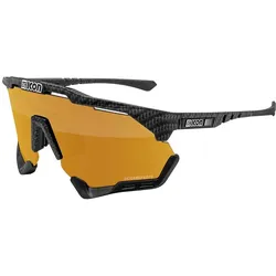 Scicon, Unisex, Sportbrille, brillen aeroshade xl scnpp carbon matt (Multimirror Bronze), Mehrfarbig