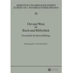 Ost und West in Buch und Bibliothek, Fachbücher von Gottfried Kratz