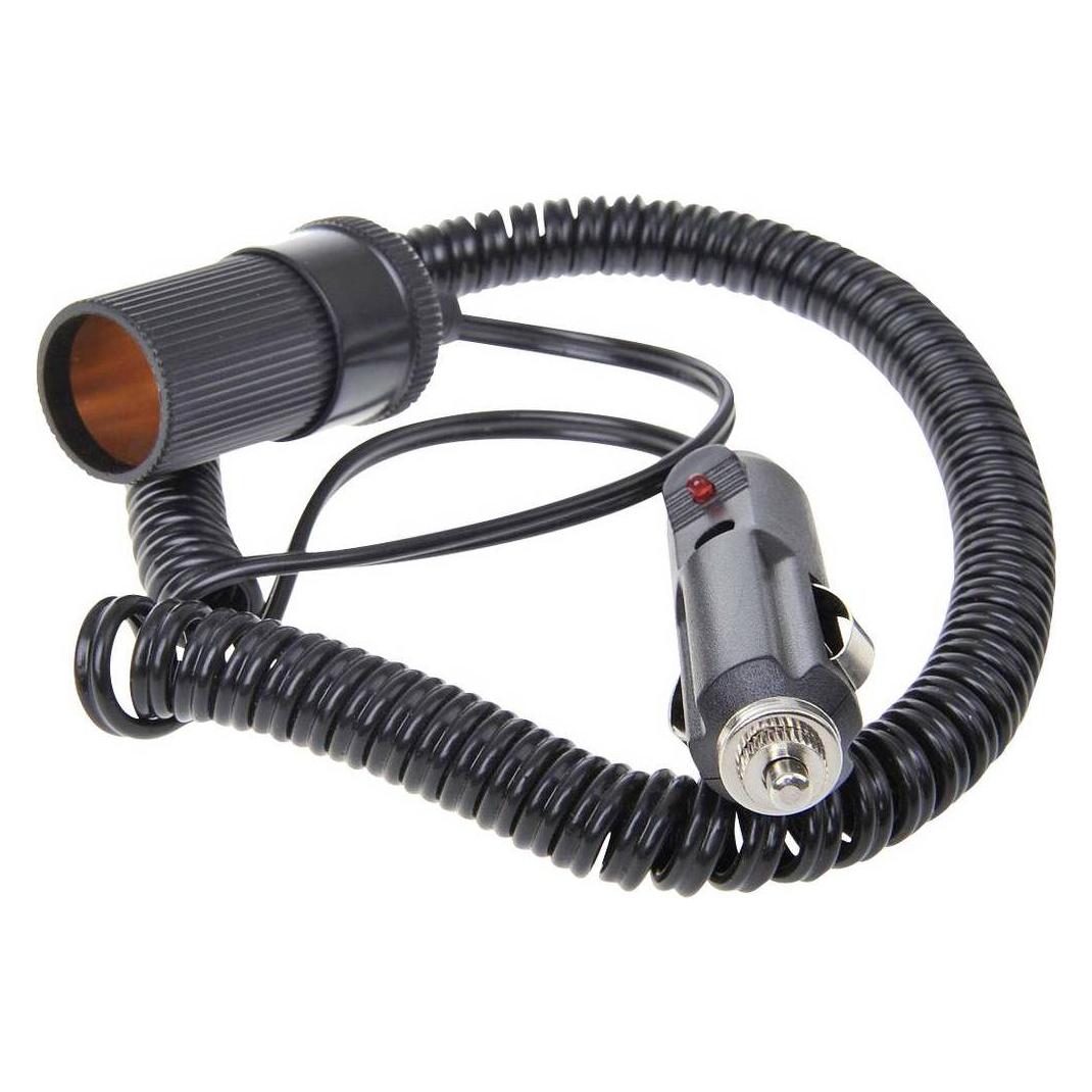 IWH Spiral-Verlängerungskabel 3 Meter 12/24 Volt (019001)
