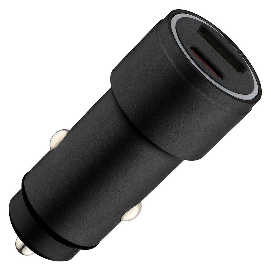 Qualo aluminum car charger USB-C USB-A 38W QLS-AC-38 (62607830)