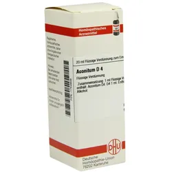 Aconitum D 4 Dilution 20 ml