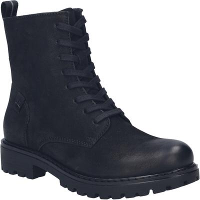 Stiefelette JOSEF SEIBEL "Melinda 02, schwarz", Damen, Gr. 37, schwarz, Obermaterial: 100% Rindsleder Leather cow., Schuhe Stiefelette