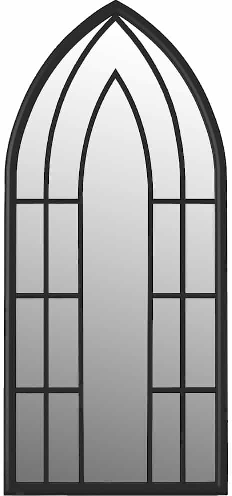 vidaXL Miroir Noir 70x30 cm Fer pour utilisation à l'intérieur