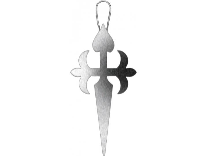Tortendekoration Ibili silber Edelstahl H 1 cm Set - Tortendekoration