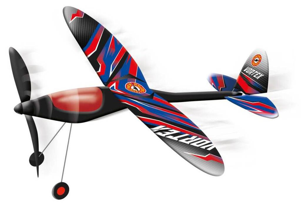 Paul Günther VORTEX Gummimodellvliegtuig met rubbermotor