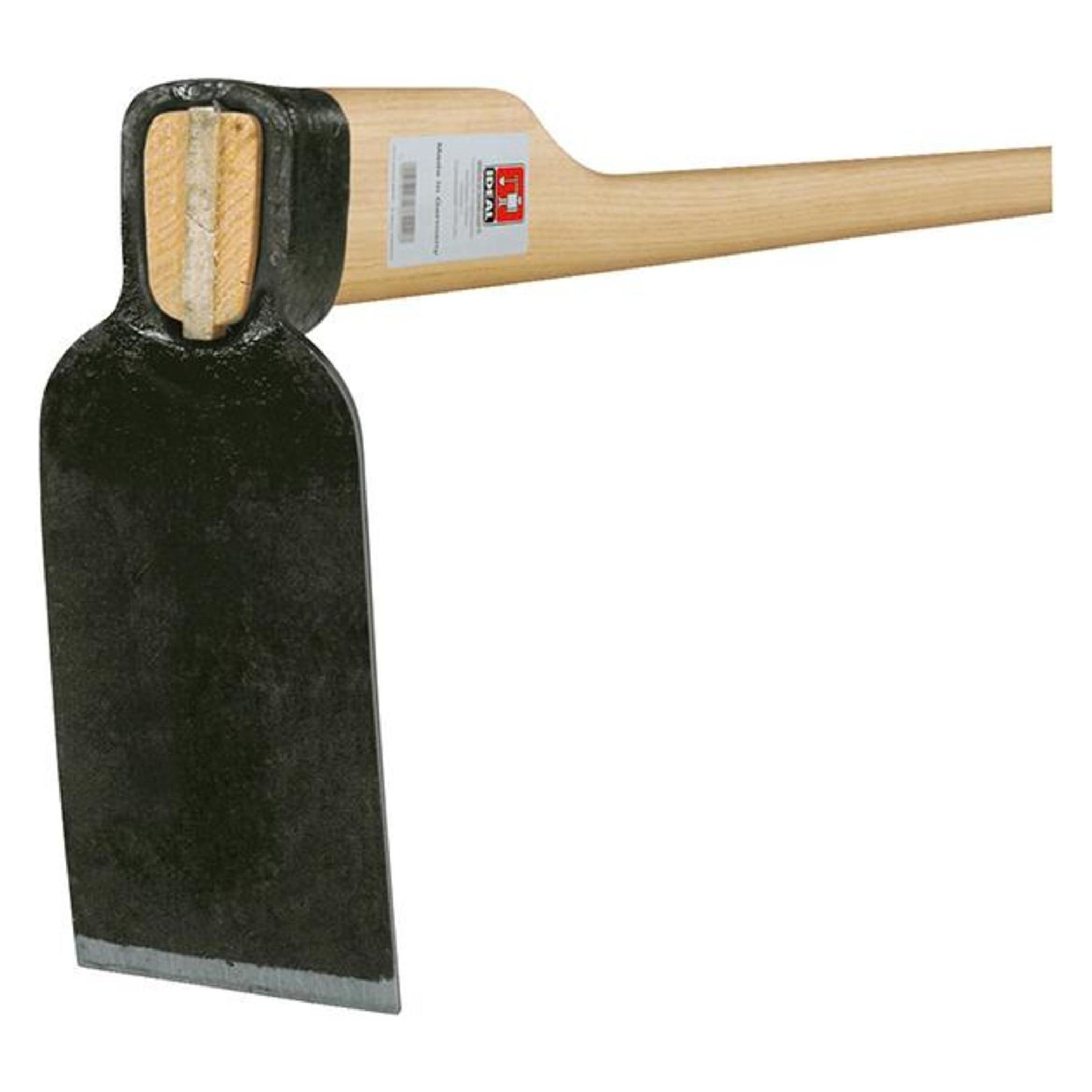 Ideal Reuthacke Blattmass 210 x 100 x 120 mm geschmiedet, mit Eschenstiel Gewicht 1500 g (66631502)