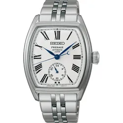 Seiko Presage Classic Series Craftmanship Emaille Automatik SPB537J1 - Emaillezifferblatt,weiß,silber - 35,90mm