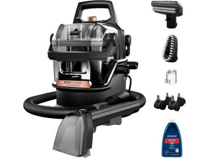 Bissell - Nettoyeur Détacheur Spotclean Hydrosteam Pro B3700n, Mode Vapeur, 4 Roues Multidirectionnelles