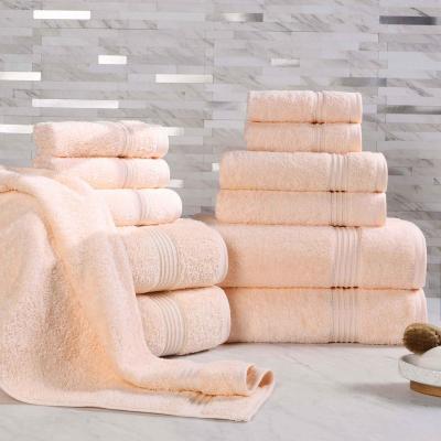 Superior 100% Egyptian Cotton 12-Piece Towel Set Luxury, Soft & Absorbent