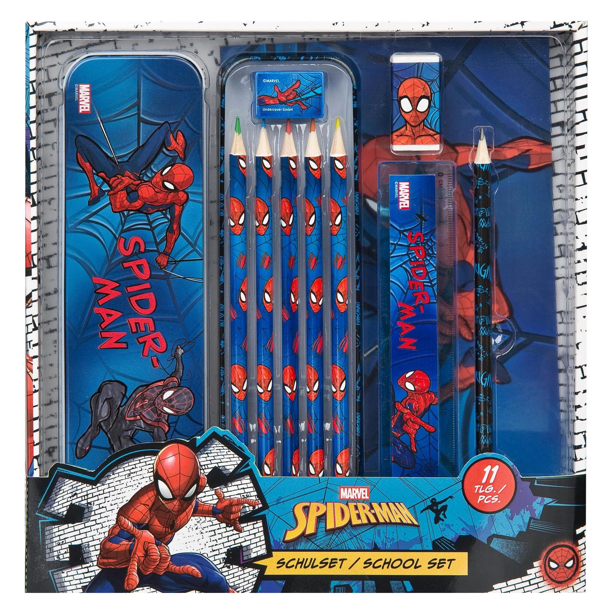 Undercover Spiderman-Schreibset - 11-teilig (11x) (SPCR6426)