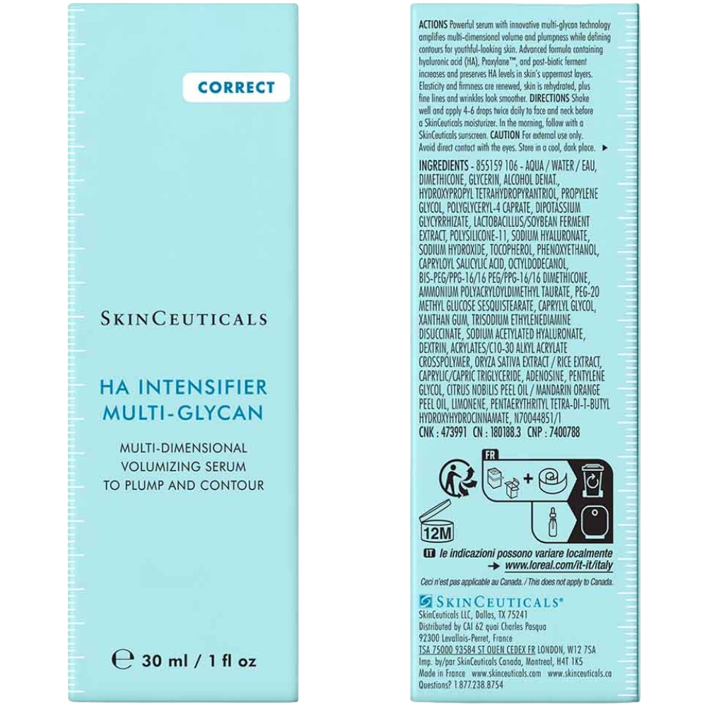 Skinceuticals Ha Intensifier Multi-Glycan Serum Volumizing 30mL
