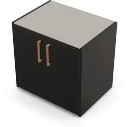 Brabura CT 90 Oven - Pietra Di Luna / Anthrazit / Holzgriff