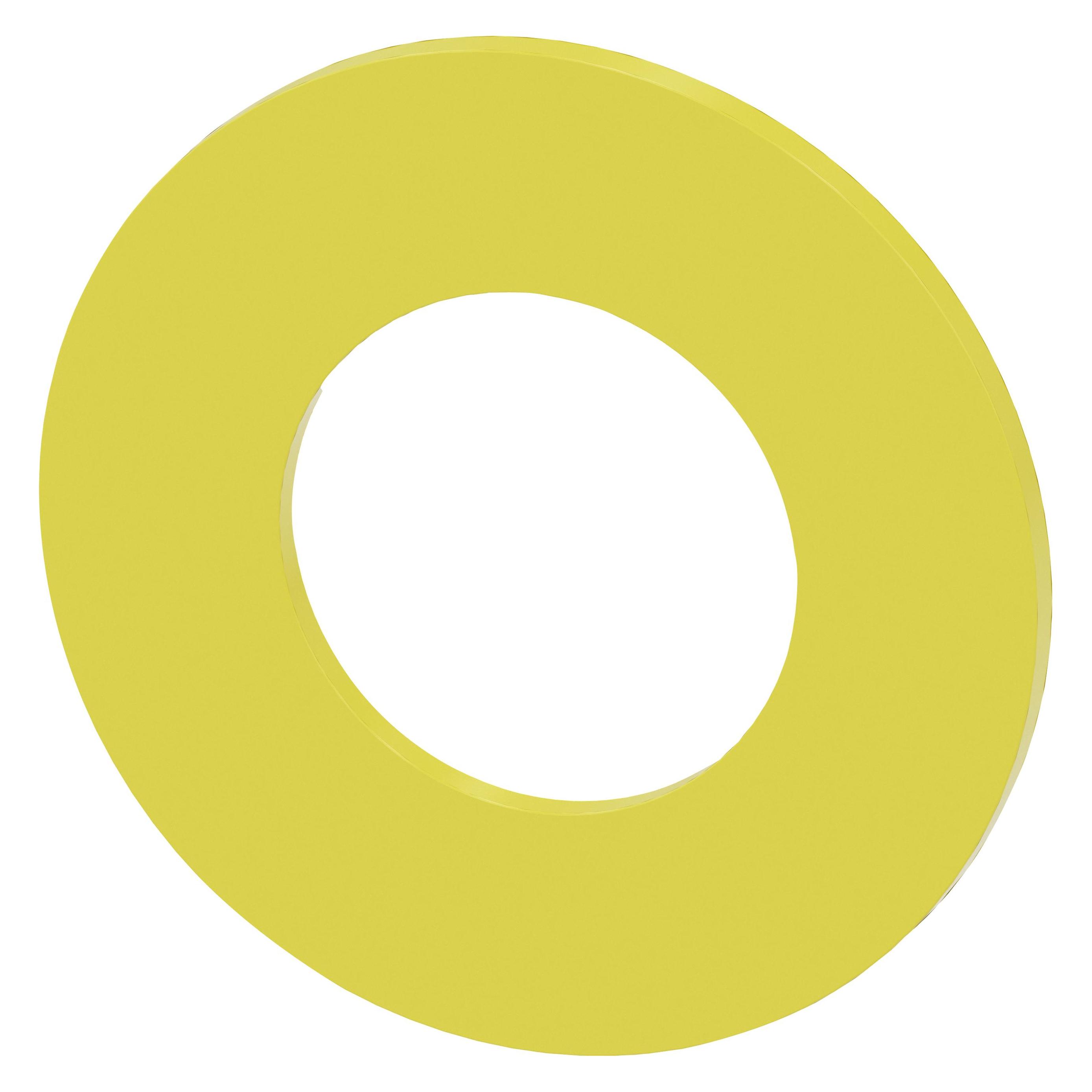 Siemens Backing Plate For Em. Stop Yellow (3SU1900-0BA31-0AA0)