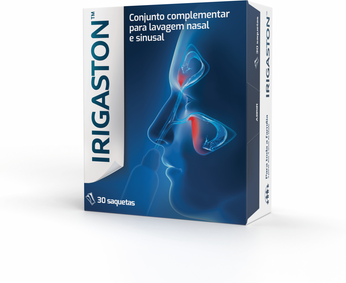 Recargas Kit Lavagem Nasal e Sinusal Irigaston 30 saquetas