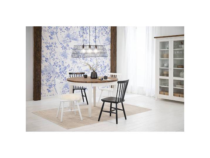 Table III Ø 120cm Marron/Epicéa blanc