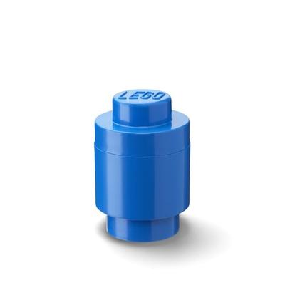LEGO® Aufbewahrungsstein 1 Noppe rund Blau