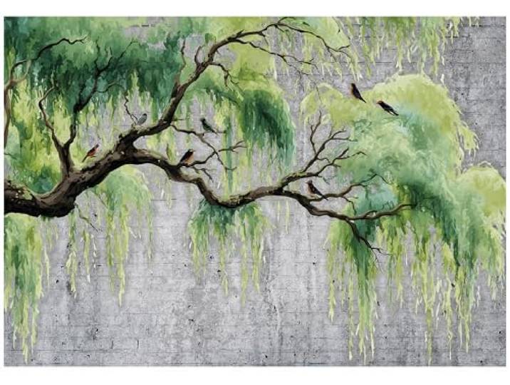 WallArena Vlies Fototapete, Baum, 150x105cm