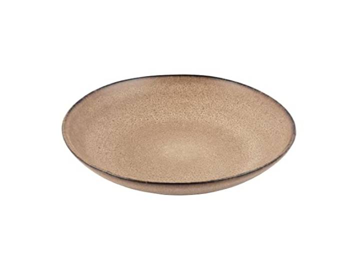 Olympia FC735 Build-A-Bowl Flache Schalen, Hellbraun, 25cm, 4 Stück