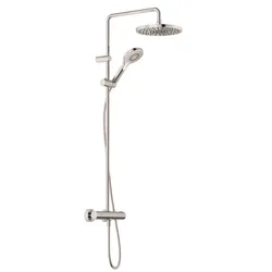 KLUDI-DIVE Dive X 3S Thermostat Dual Shower System chrom 6906705-00