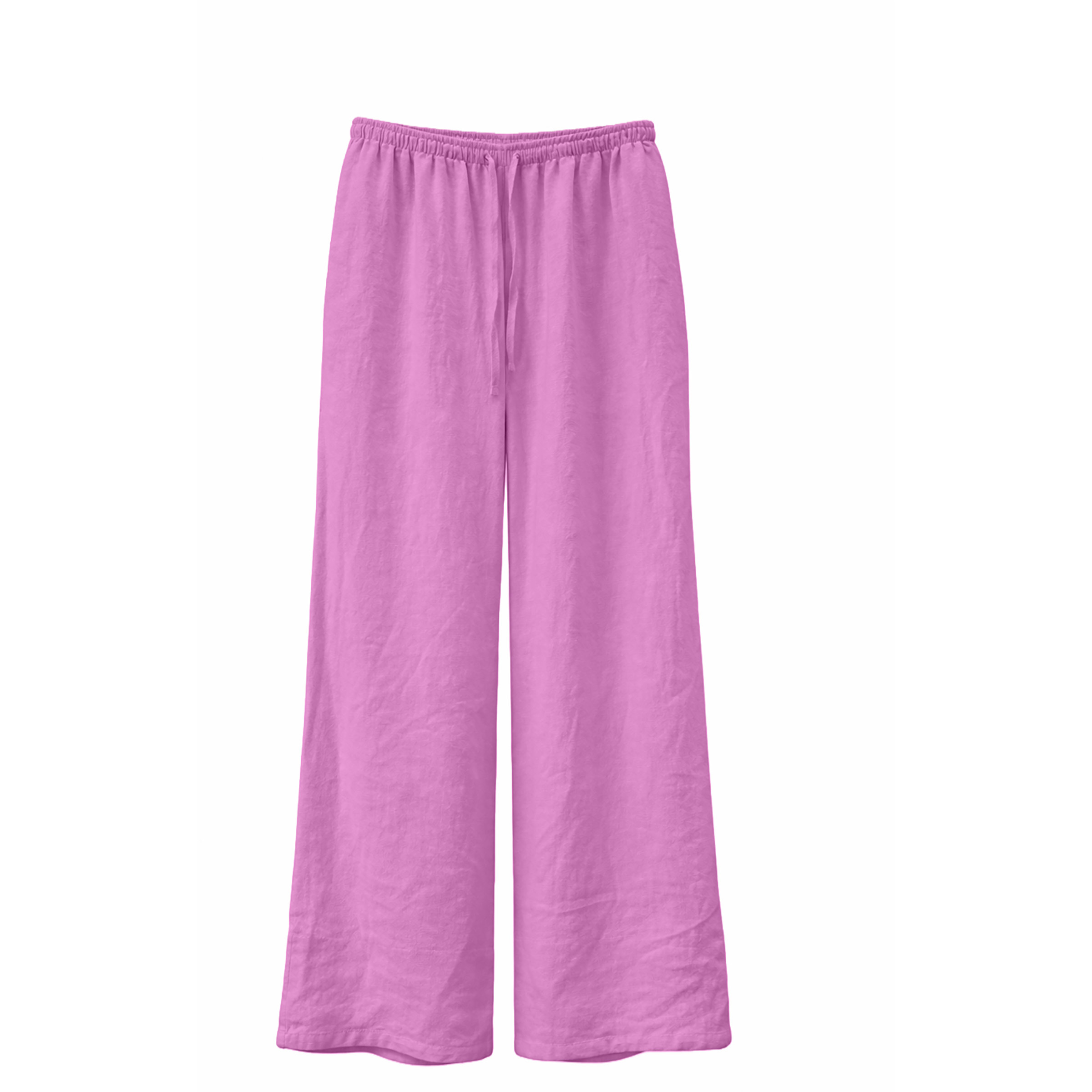 Mazine Drawstring Linen Hose Damen Jeans & Freizeithose rosa Größe S Lifestyle Hautfreundlich