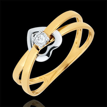 Edenly Ring Schwingendes Herz