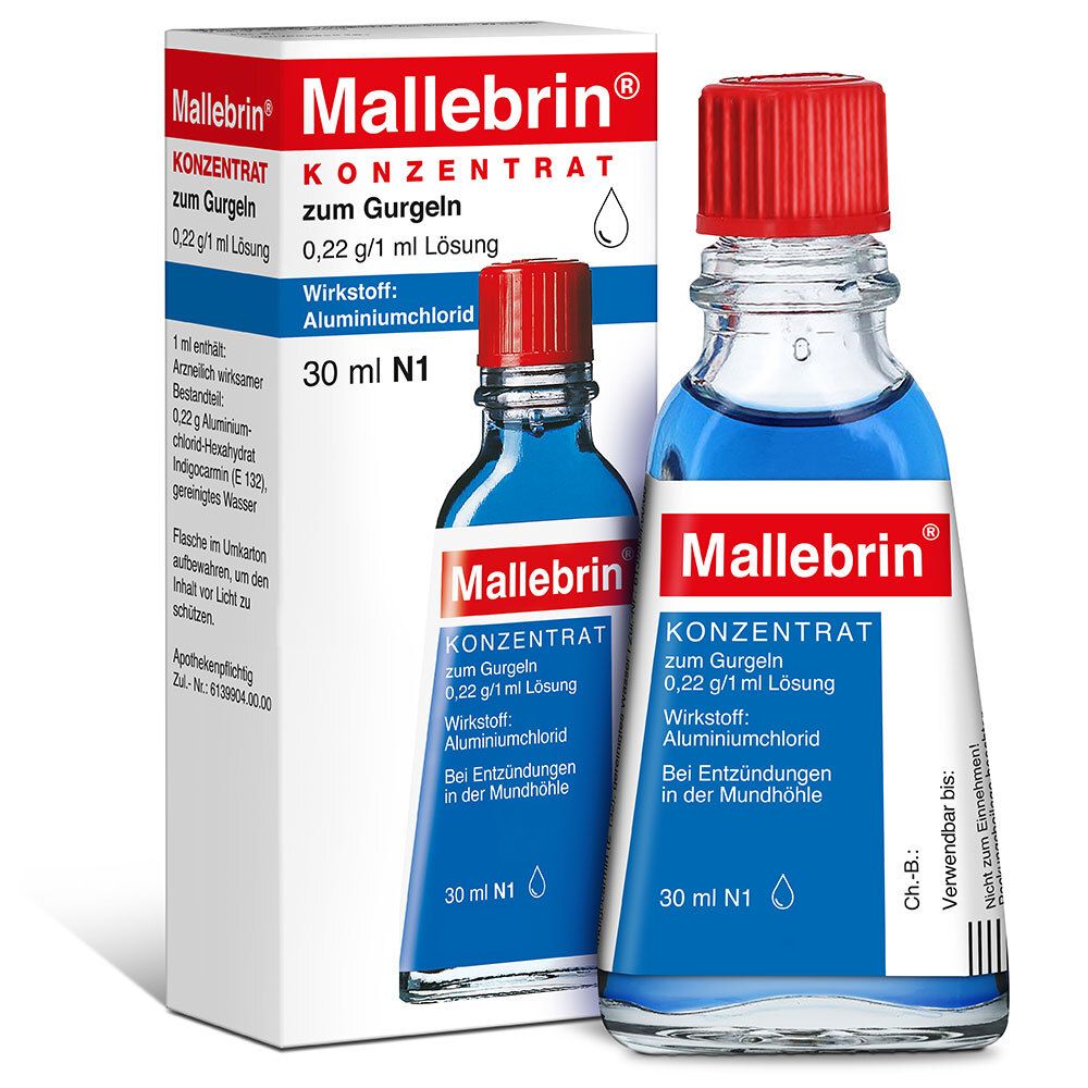 Mallebrin Konzentrat zum Gurgeln 30 ml Lösung