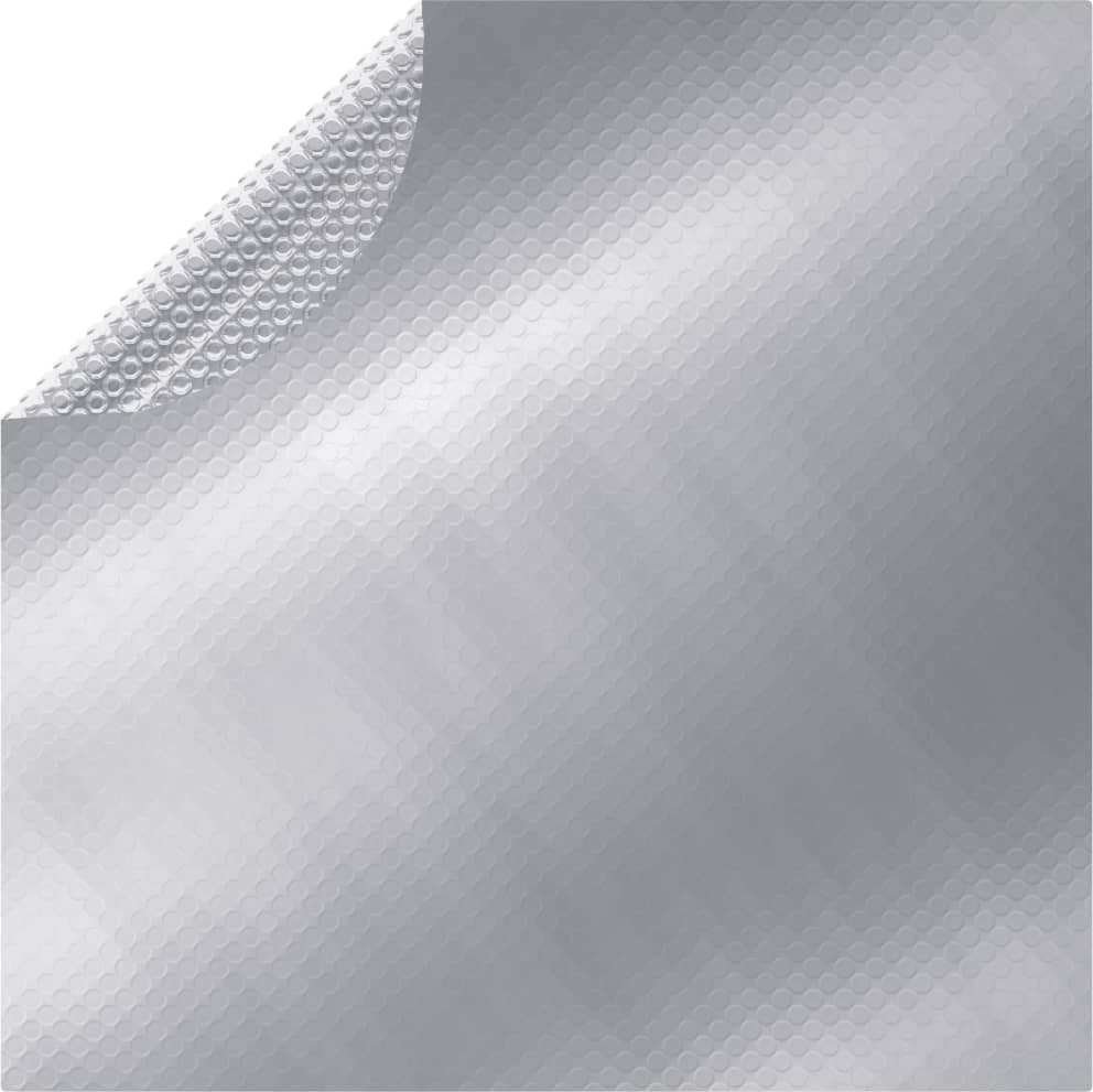 Prolenta Zwembadafdekking Maison Exclusive, zilverkleurig, 488 cm, PE-materiaal