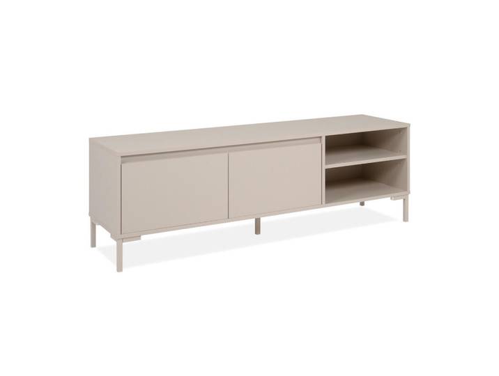 Mid.you Tv-Element Korsika, Kaschmir, Metall, 150x49x40 cm, Wohnzimmer, TV Möbel, TV-Racks