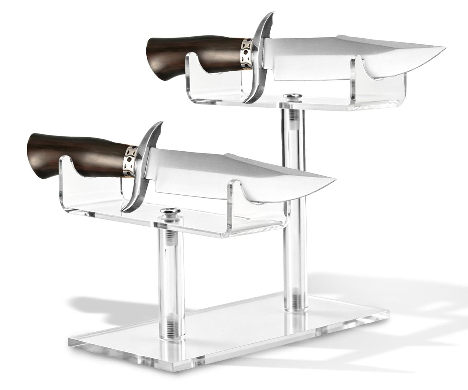 Dripio Acrylmessenhouder 2-laags Messenblok Displayvitrine