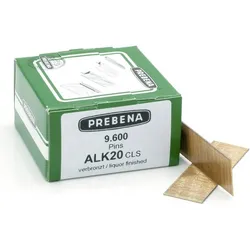 Prebena, Tackerklammern + Tackernägel, ALK20CLS Tackernägel Produktabmessung, Länge 20 mm 9600 St.