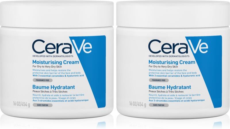 CeraVe Moisturizers set for intensive hydration