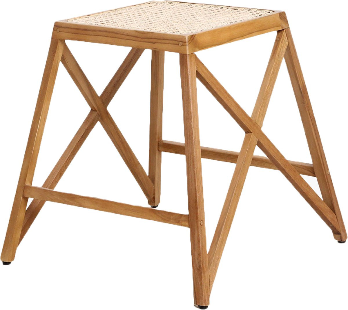Raw Materials Nova cross bijzettafel - Rotan - Naturel