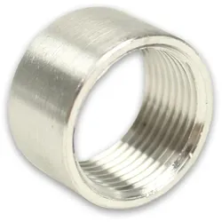 Edelstahl Gewindefitting Halbe Muffe Werkstoff V4A (IG-IG) (Ausführung: 2''IG L=26 mm)