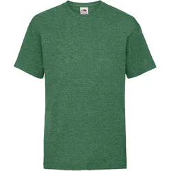Fruit of the Loom Kinder Valueweight T Kids T-Shirt 61-033-0 retro heather green 104