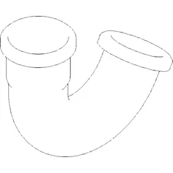 Dornbracht Rohr Bidet-Geruchversch. 092823029-47 champagne