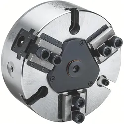 Röhm, Zubehör Maschine, Kraftspannfutter KFD-EC 250, 3-Backen, geführter Kolben, Zylindrische Zentrieraufnahme