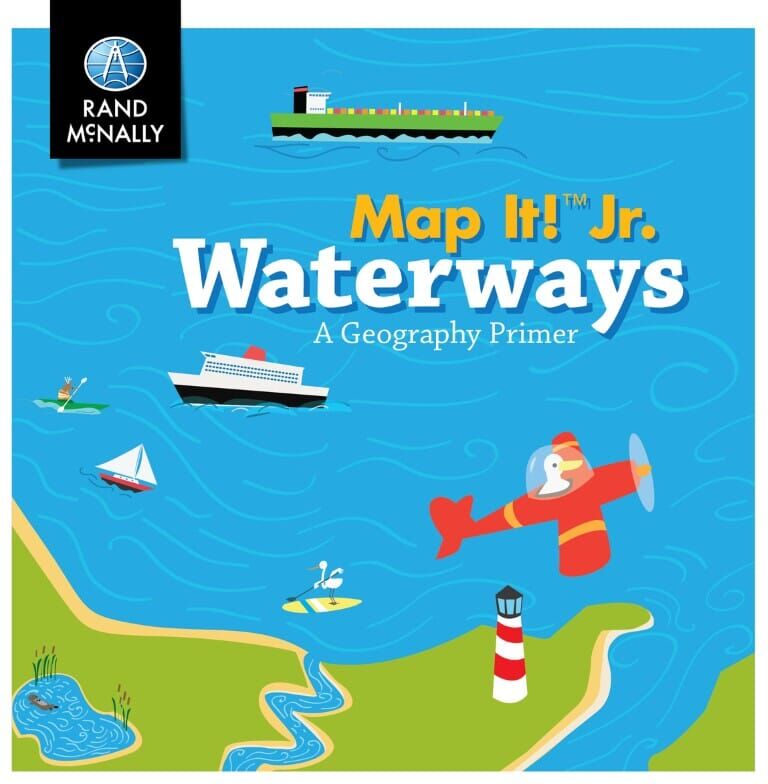 Map It! Jr. - Voies navigables : une introduction à la géographie   Rand McNally