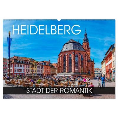 Heidelberg - Stadt der Romantik (Wandkalender 2027 DIN A2 quer), CALVENDO Monatskalender