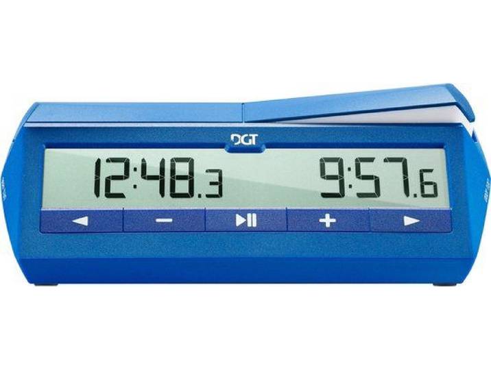 DGT 1500 - Digitale schaakklok - Tienden van seconden - Blauw