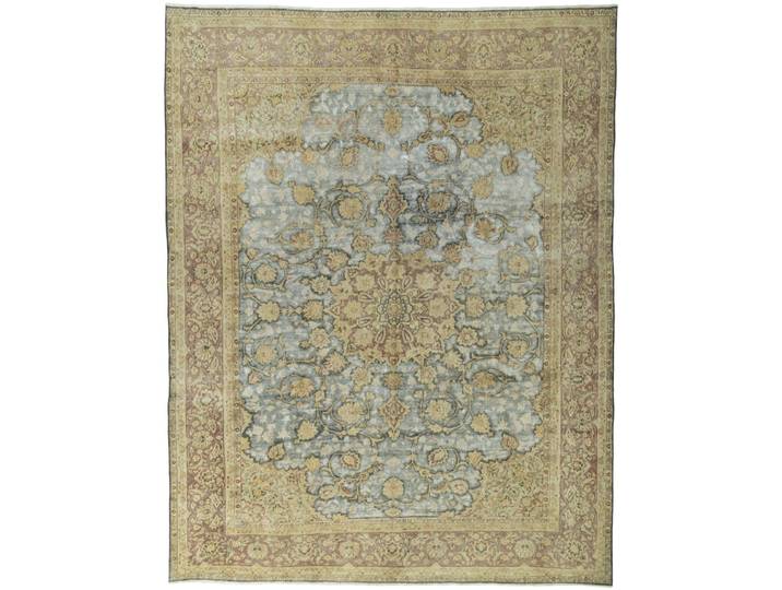 Vintage Teppich 272x349 Handgeknüpft Modern Orientteppich Wolle