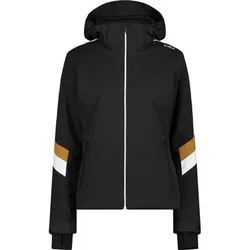 CMP Damen Jacke WOMAN JACKET ZIP HOOD, Größe 40 in Schwarz Schwarz