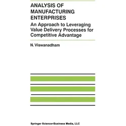 Analysis of Manufacturing Enterprises, Fachbücher von N. Viswanadham