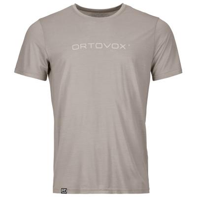Ortovox - 150 Cool Brand T-Shirt - Merinoshirt Gr L grau