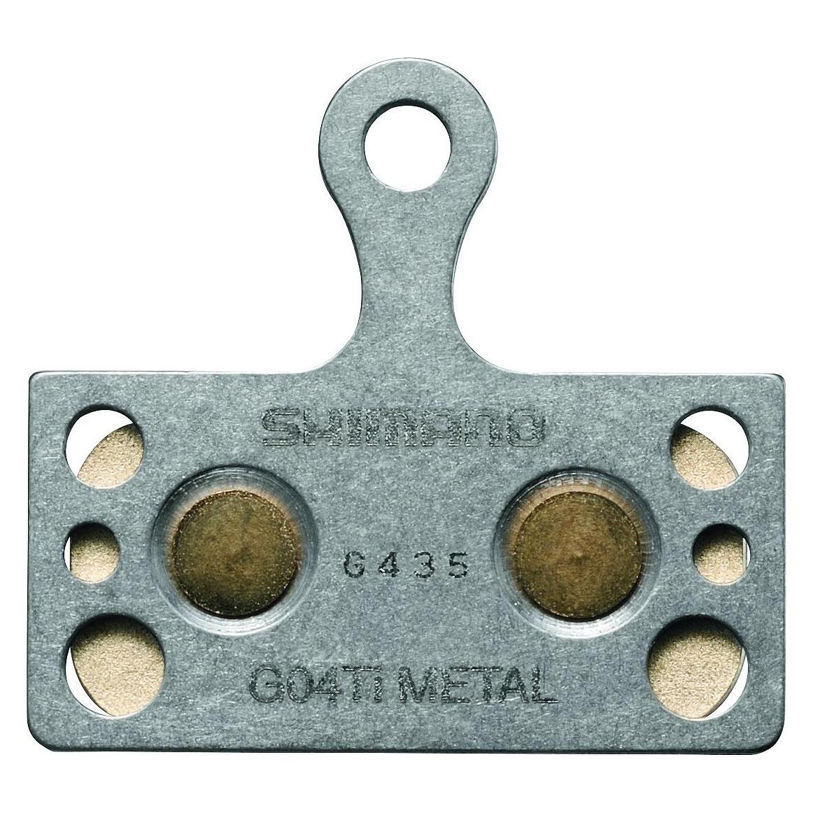 Shimano G04TI Bremsbeläge (Shimano, Semi-Metallisch) (Y-8LW98010)