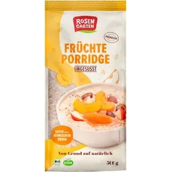 Rosengarten Früchte-Porridge ungesüßt bio