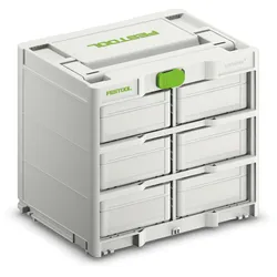 Festool Systainer3 Rack SYS3-RK/6 M 337-Set